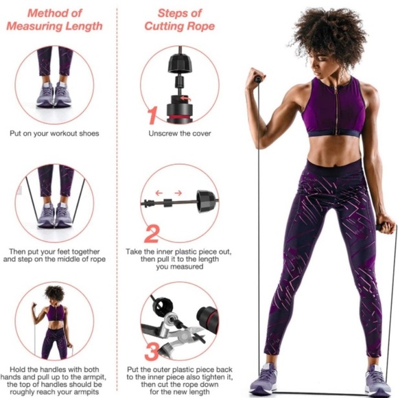 Jump Rope Adjustable - Rapid Speed - Tangle-Free - Ball Bearing - Memory Foam - Picture 6 of 12